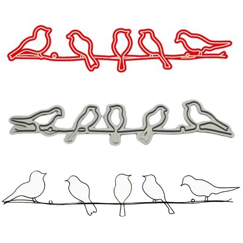 Little Birds Metal Cutting Dies Stencil DIY Scrapbooking Album Paper Card Mold