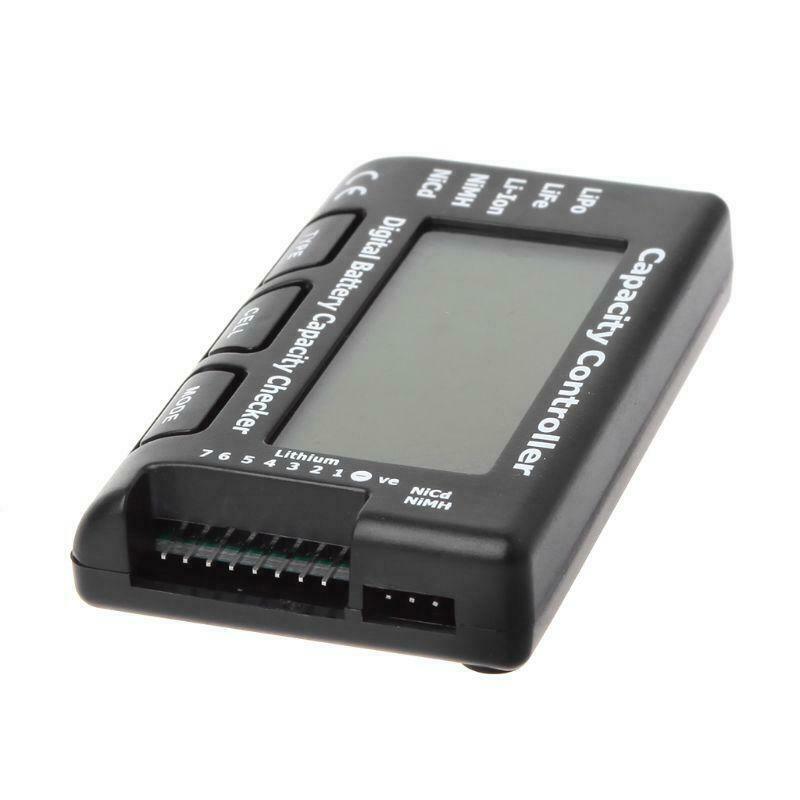 RC CellMeter-7 Digital Battery Capacity Checker For Nicd NiMH LiPo LiFe Li-ion