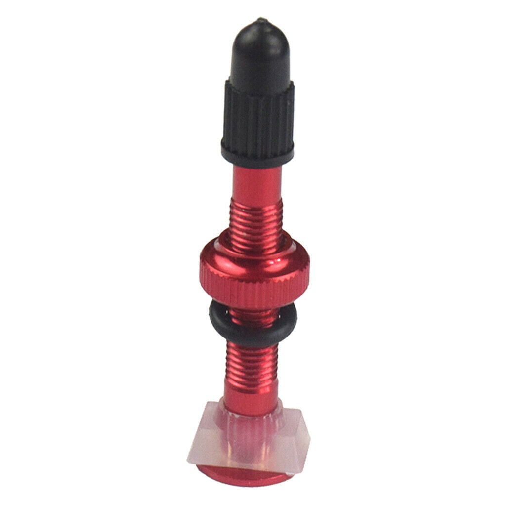 Aluminum Mountain-Bike Bicycle Presta Valves Replacement Vacuum-Nozzle Red