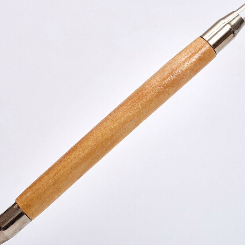 1pcs DIY Wooden Handle Jumbo Ribbon Pottery Clay Fimo Sculpting Carving T.l8