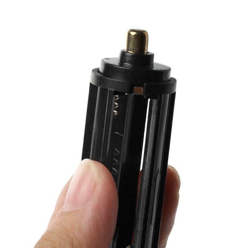 Cylindrical Type Plastic Battery Holder For 3x AAA To 18650 Battery Converter