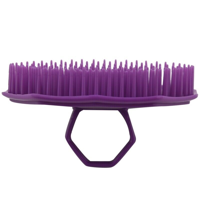 Scalpmaster Shampoo Brush, Purple 1 Count D8N3