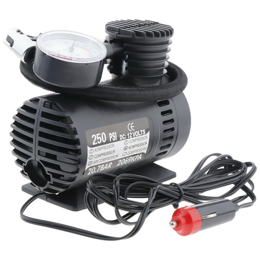 1x Accurate 300psi Motorcycle Car Truck Tyre Air Inflator Electric Pump