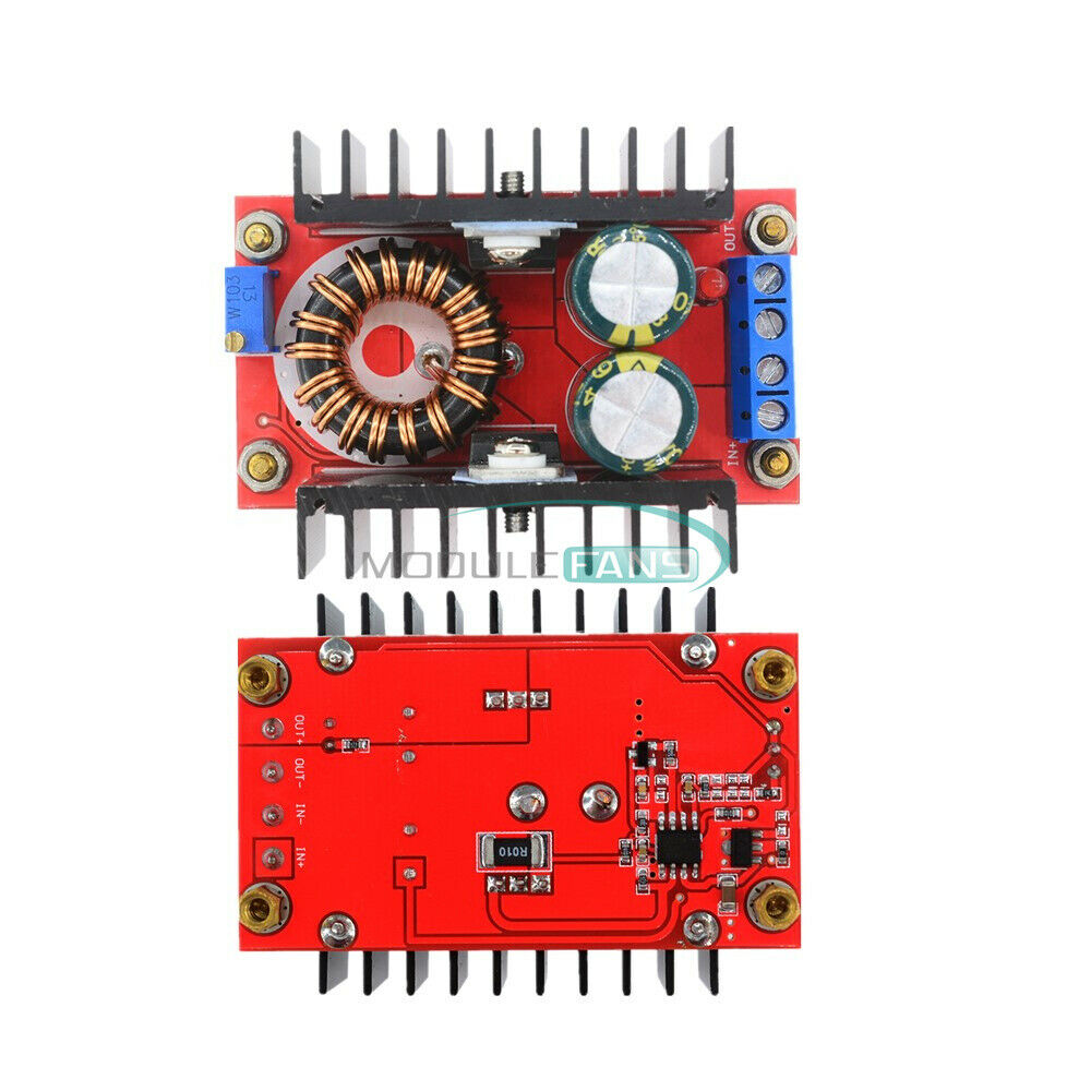 120W DC-DC Adjustable Boost Converter 10-32V to 35-60V Step Up Power Supply