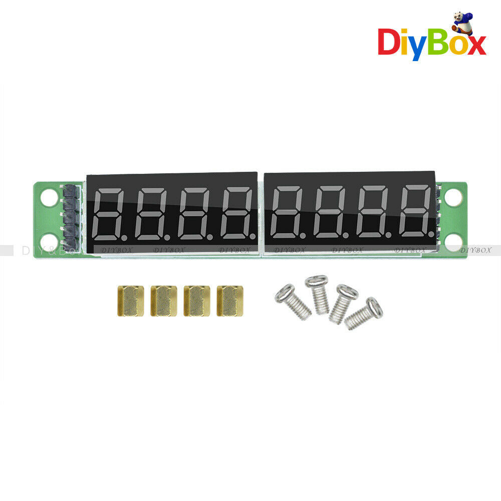 10PCS MAX7219 Digital Tube 8-Digit Display Control Module Red For Arduino