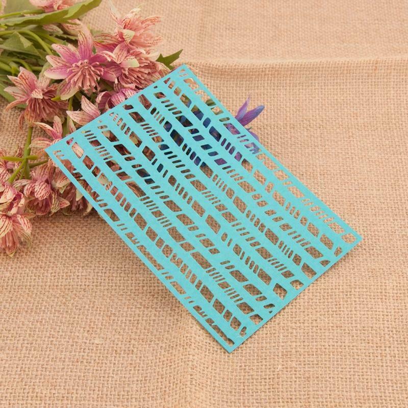 Rectangle Cutting Die Stencil Creative Hollow Carbon Steel Blade Punch Stencils