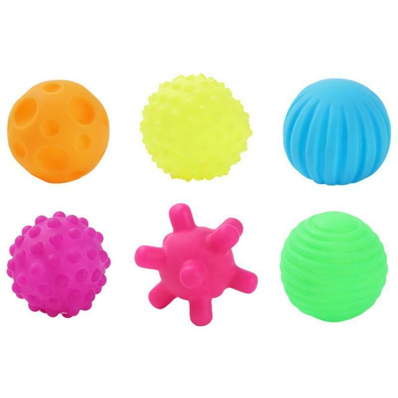 Textured Multi-ball Suit, Tactile Sensory Ball, Baby Grip Ball, Sensory Ball