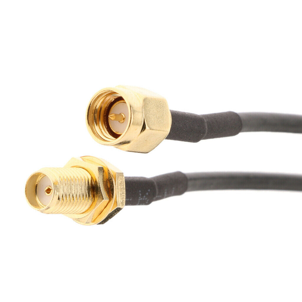 10M WiFi Antenna RP-SMA Extension Coaxial Cable Cord for Wi-Fi WLAN Router