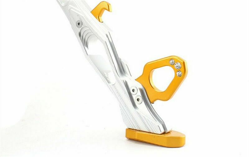 Aluminium Motorcycles Kick Side Stand Support Fall Protect Universal Part