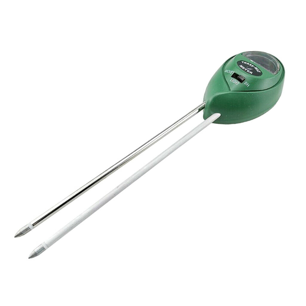 3 in 1 PH Tester Soil Water Moisture Light Test Meter Garden Plant Care Tool