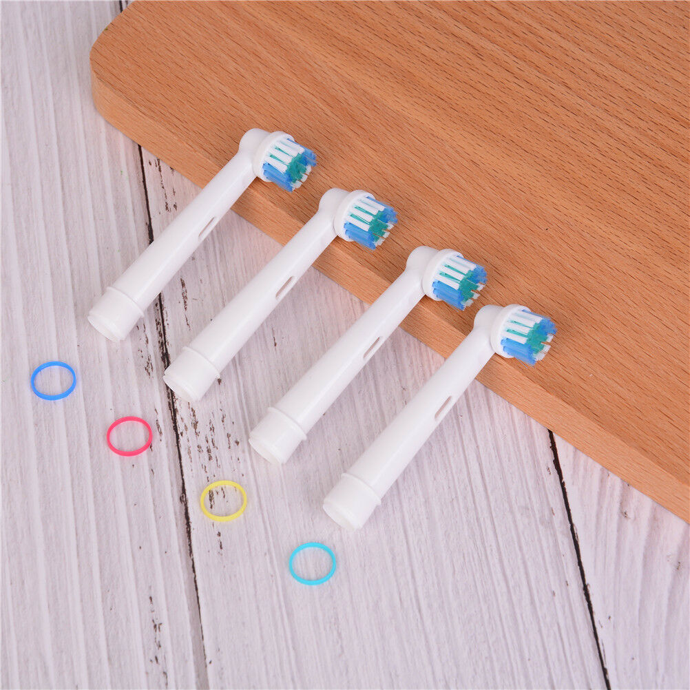4pcs Electric Toothbrush Heads Replacement for Oral B SB-17A Soft Brus.l8