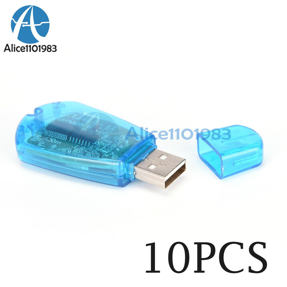 10PCS USB Phone Standard SIM Card Reader Copy Cloner Writer SMS Backup GSM/CDMA