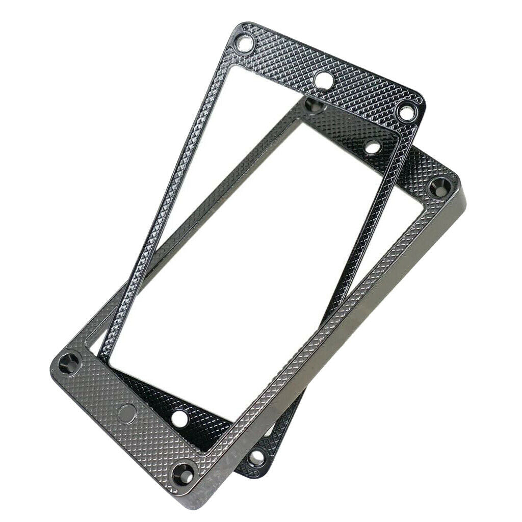 2x Humbucker Mounting Rings for Electric Guitar Music Accs Luthier Tools Kit