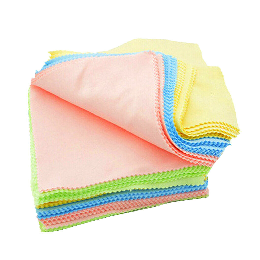 100pcs Microfiber Camera Lens Cleaner Glasses Cloth