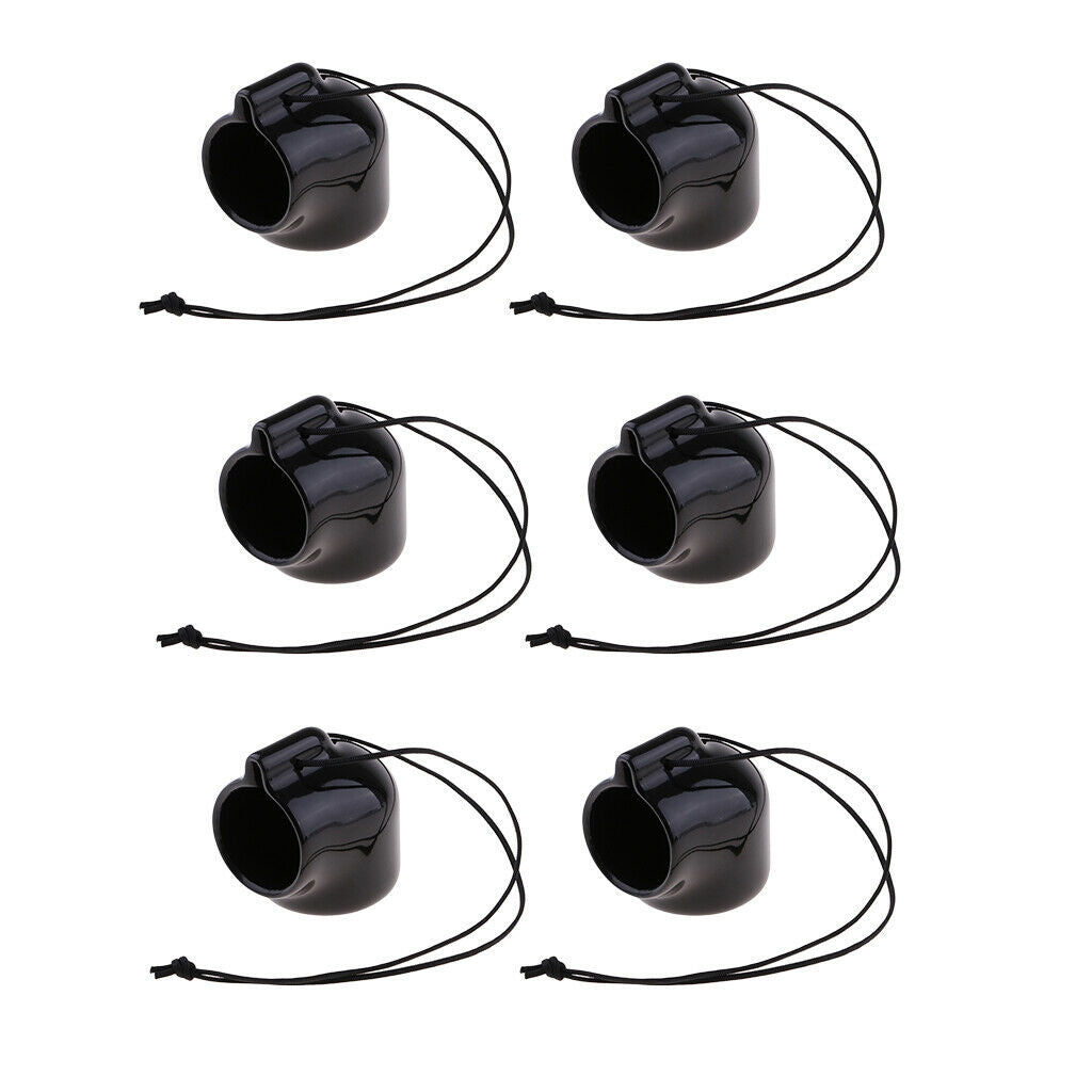6x Scuba Diving Dive Tank Yoke Valve Threaded Dust Plug   Protection Cover