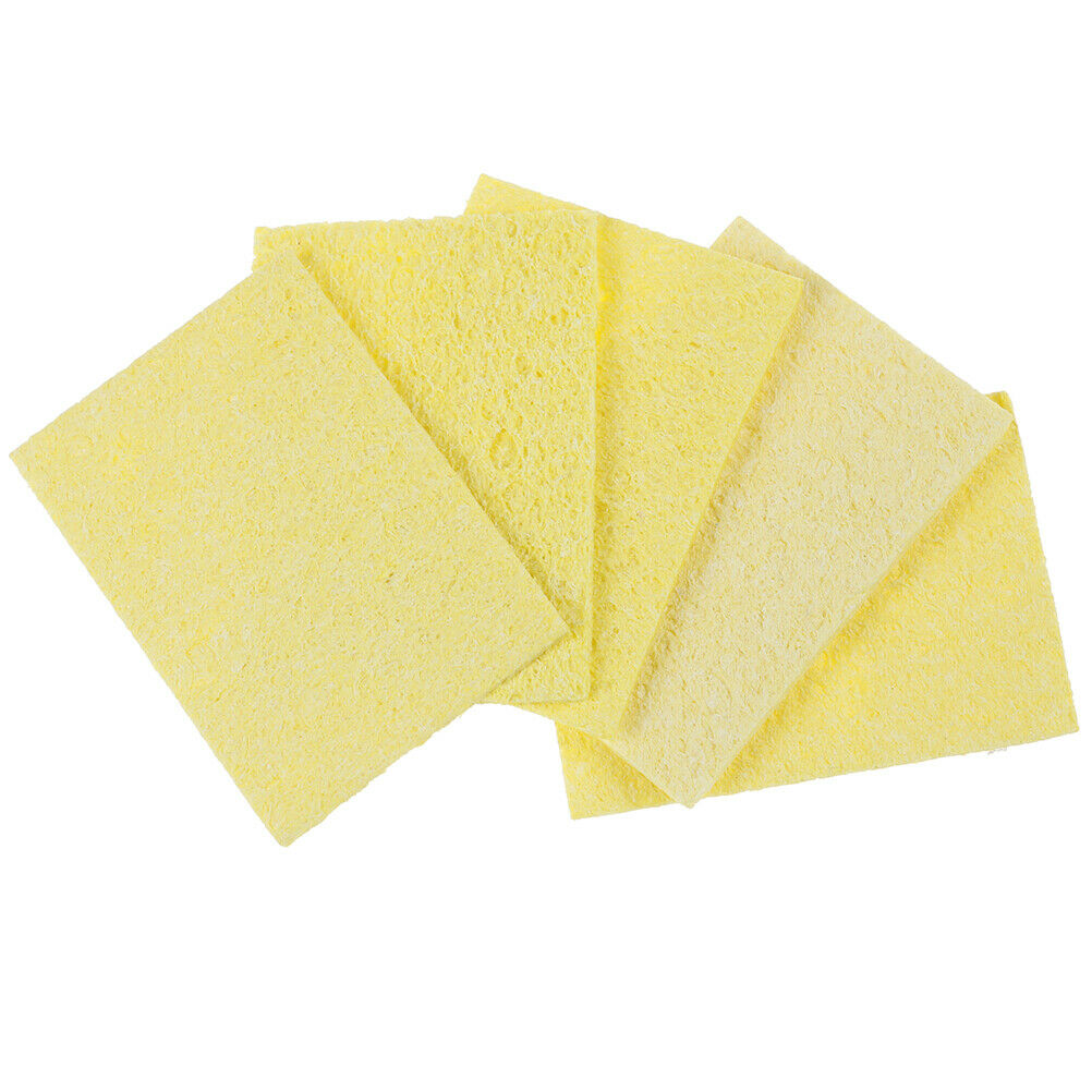 5Pcs Cleaning Sponge Cleaner fr Enduring Electric Welding Soldering Iron Fad US