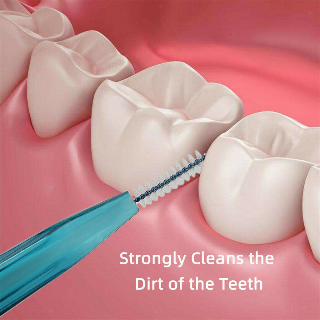10x Interdental Brush Cleaner  Brush Between Teeth Removes Food Debris