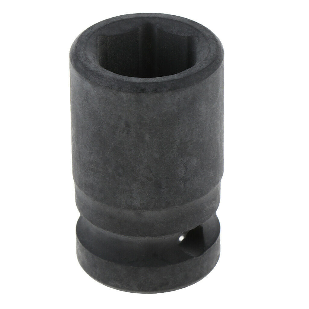Impact Socket 1/2 Square Drive 15mm 6 Point Metric 38mm Sockets Air Wrench