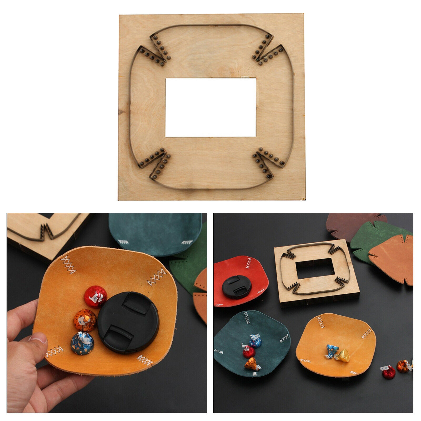 Leather Cutting Die Leathercraft Metal Key Tray Cutting Mold Making Stencil