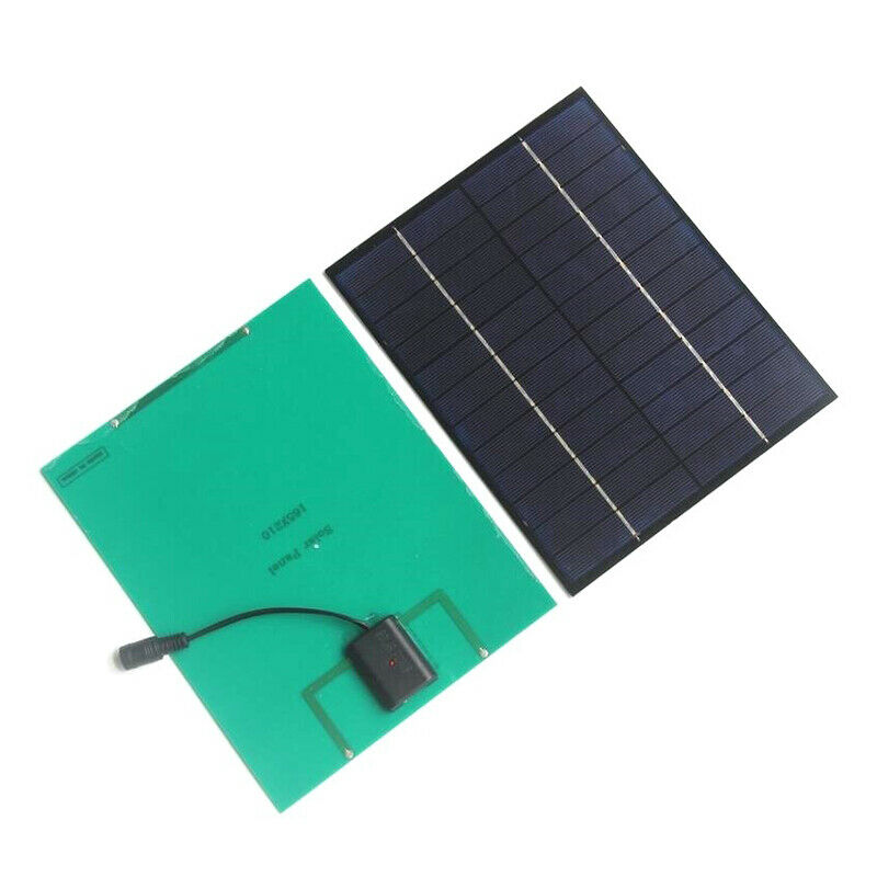 Portable Solar Panel Mobile Sun-Power Battery Power Car Charger DC12V/5V USB