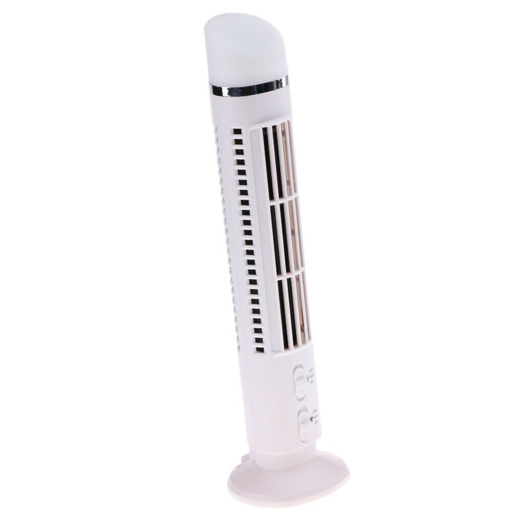 White USB Desk Fan Office Fan Desk Fan Hand Fan Mini Stand Fan