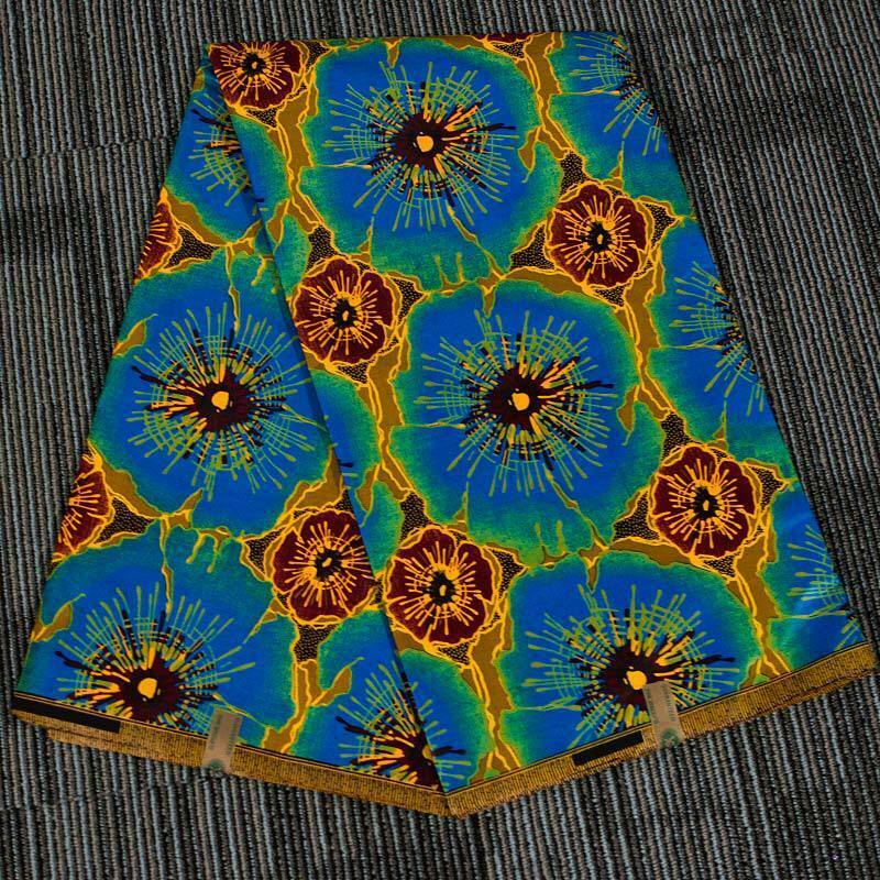 1 Yard Cotton Geometric Printed Fabric  for DIY Clothes Sewing Craft Supplies