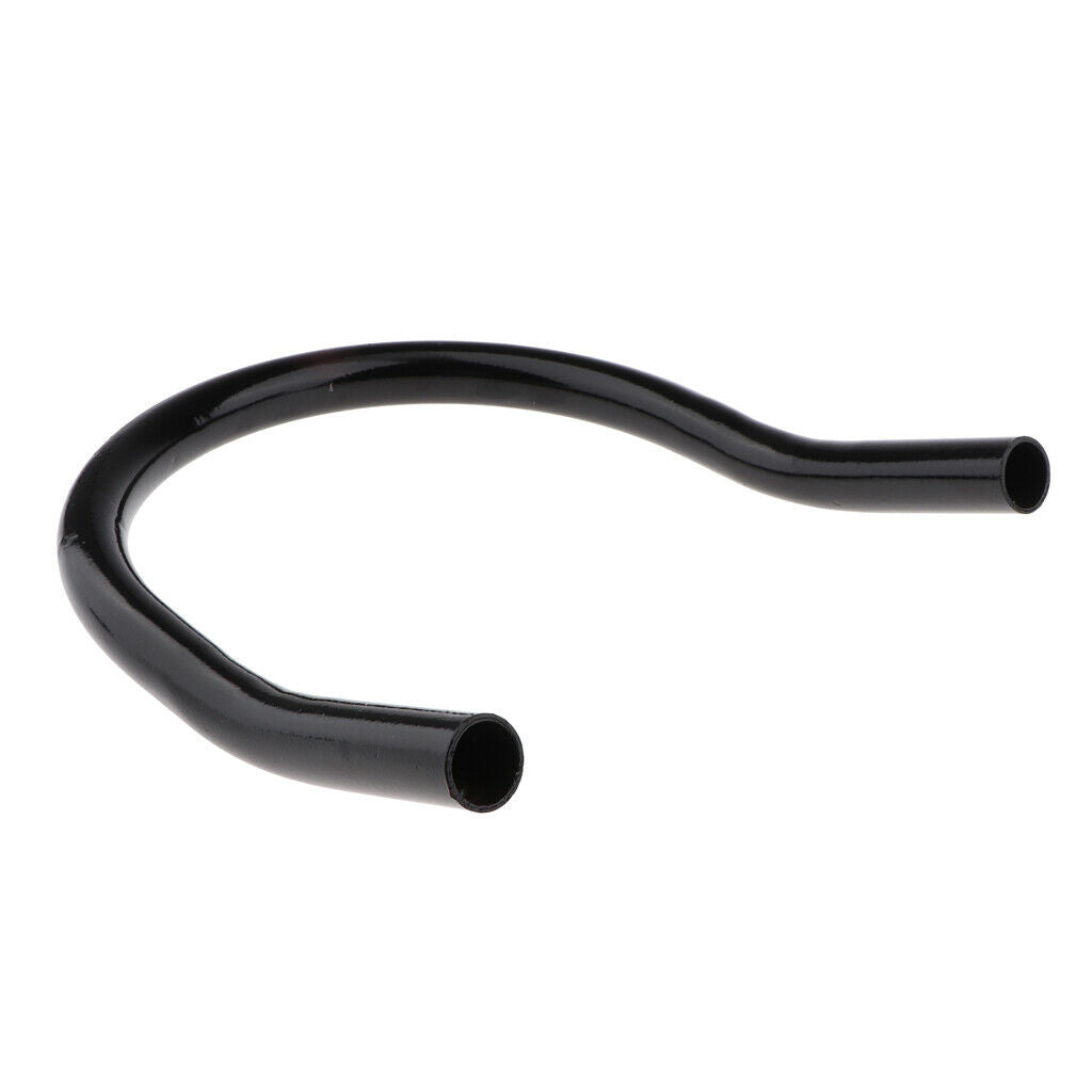 Upswept Cafe Racer Seat Frame Hoop Loop Metal 210mm Black