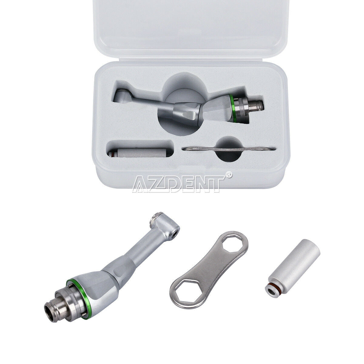 Dental LED Mini Endo Motor 16:1 Contra T-FINE-IPRO + NiTi Files Kit AZDENT