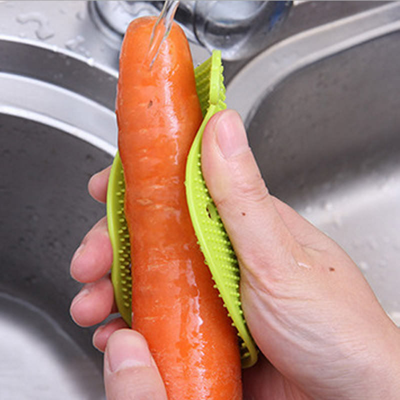 Fruit Vegetable Clean Brush Tools For Potato Kitchen Home Gadgets Washing Tools