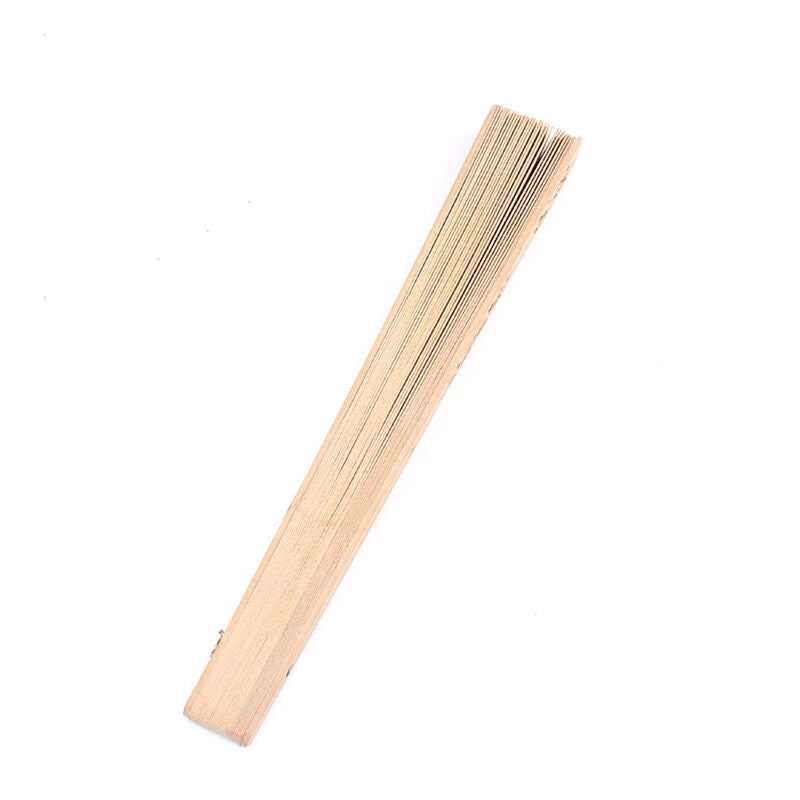 Chinese Bamboo Folding Hand Fan Wedding Party Flower Pattern Retro Gift Wo.l8