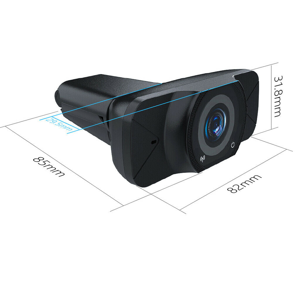 1080P Webcam with Microphone & Privacy Cover, Web Cam USB Camera, Computer HD
