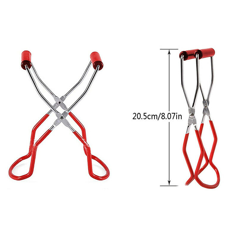 1X Canning Jar Lifter Tongs Jar Lifter with Grip Handle Anti-slip C xJSJCA