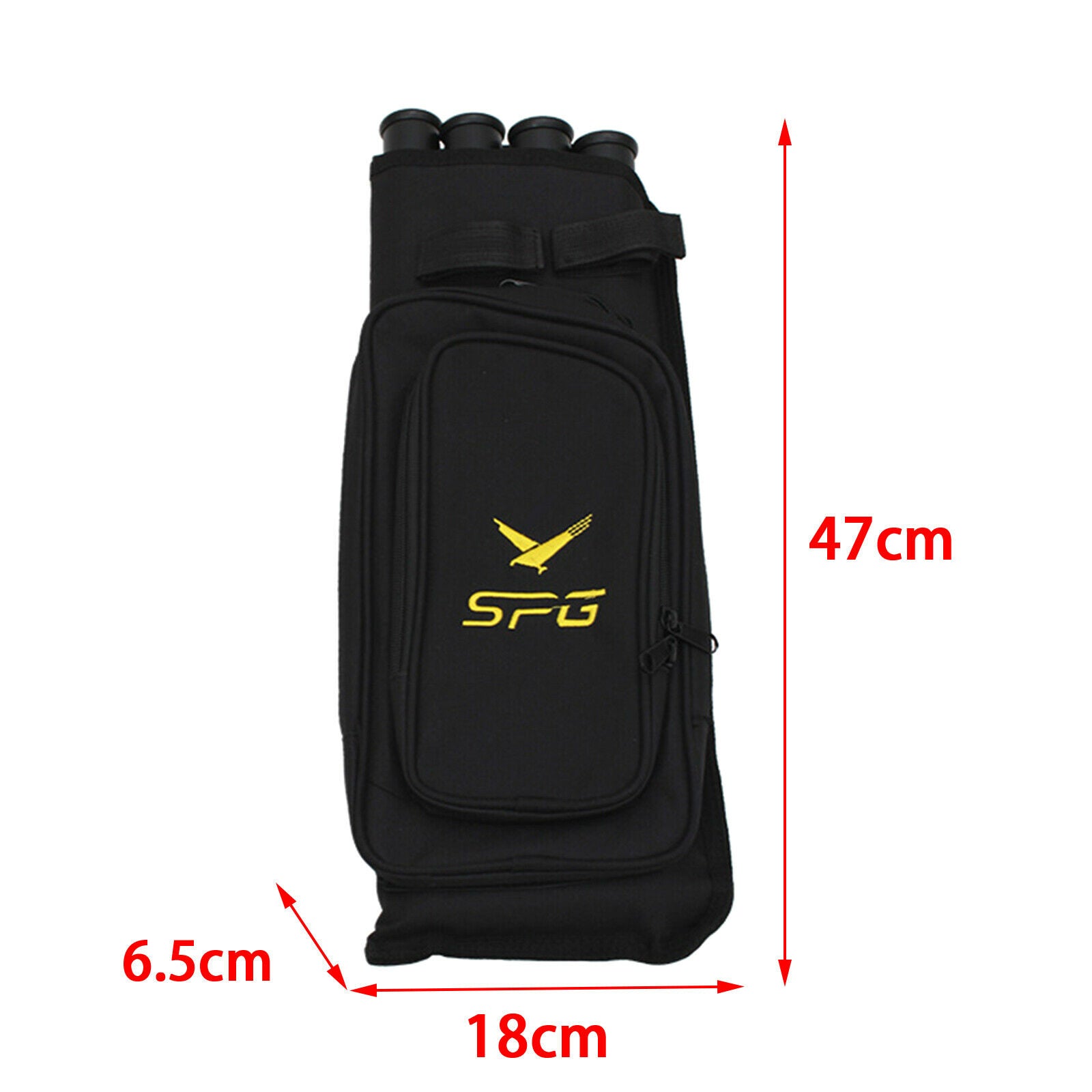 4Tube Archery Arrows Quiver Bag Holder Hunting Shooting Training Back Quiver