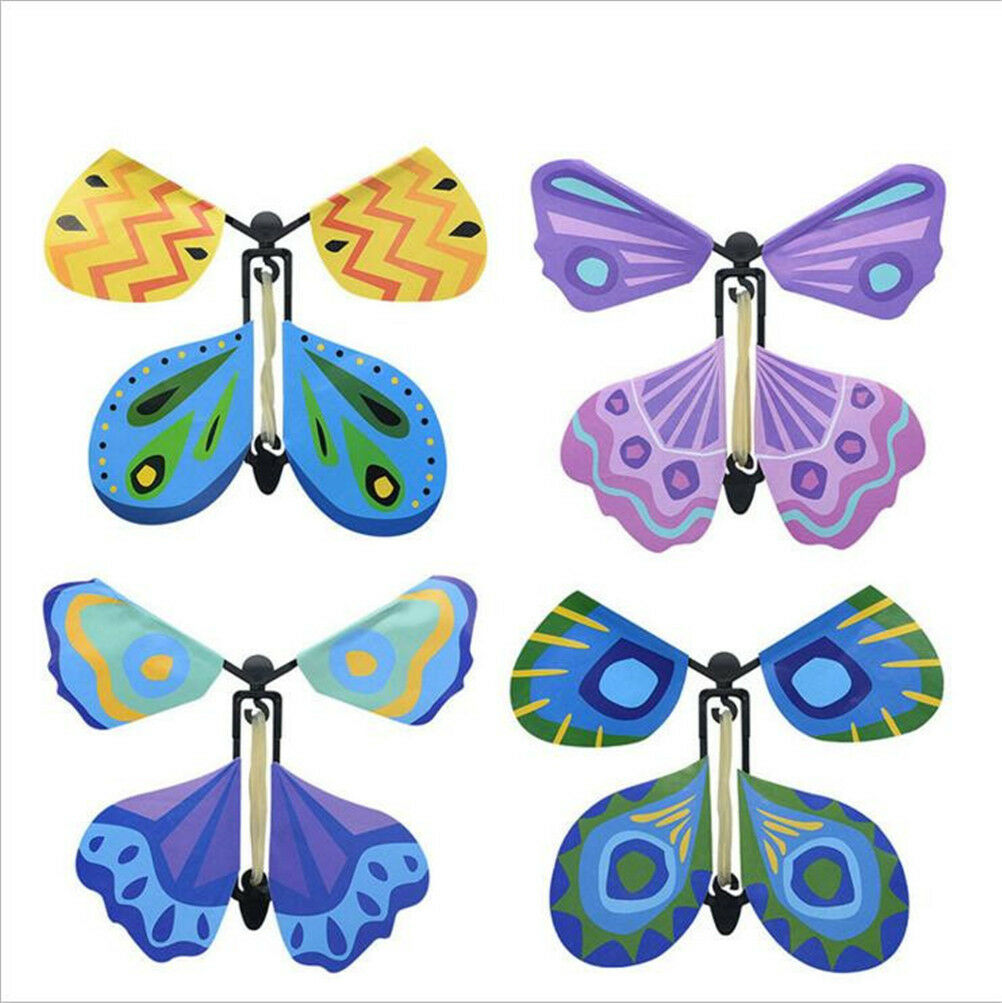 Magic Flying Butterfly Easy To Do Magic Tricks Props Toys For Children Gi.l8