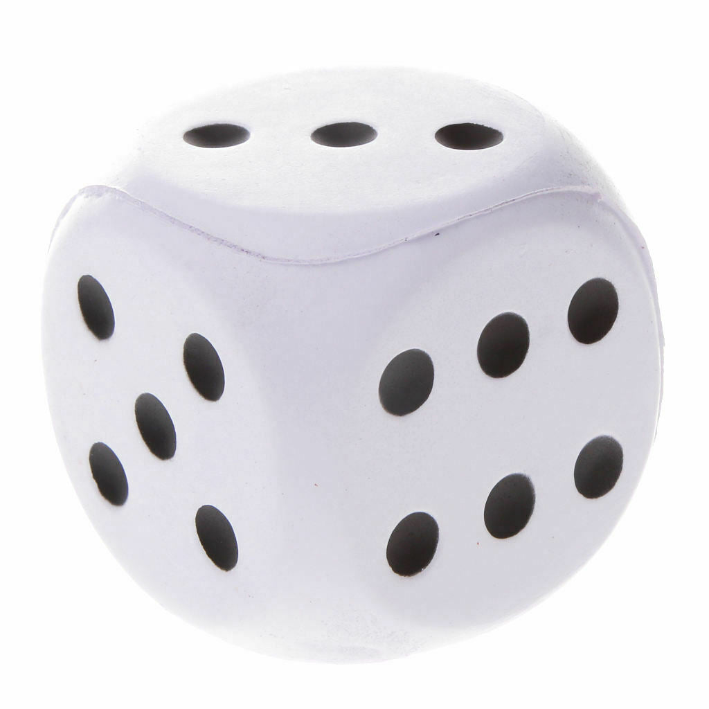 Playing Dice Foam Education Math Number Teaching Toys Sided Painted Children