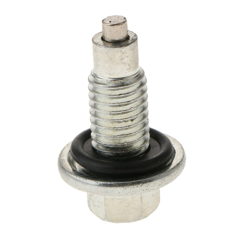 Pair Magnetic Oil Pan Drain Plug Bolt & Gasket for Chevy Tahoe Yukon GMC