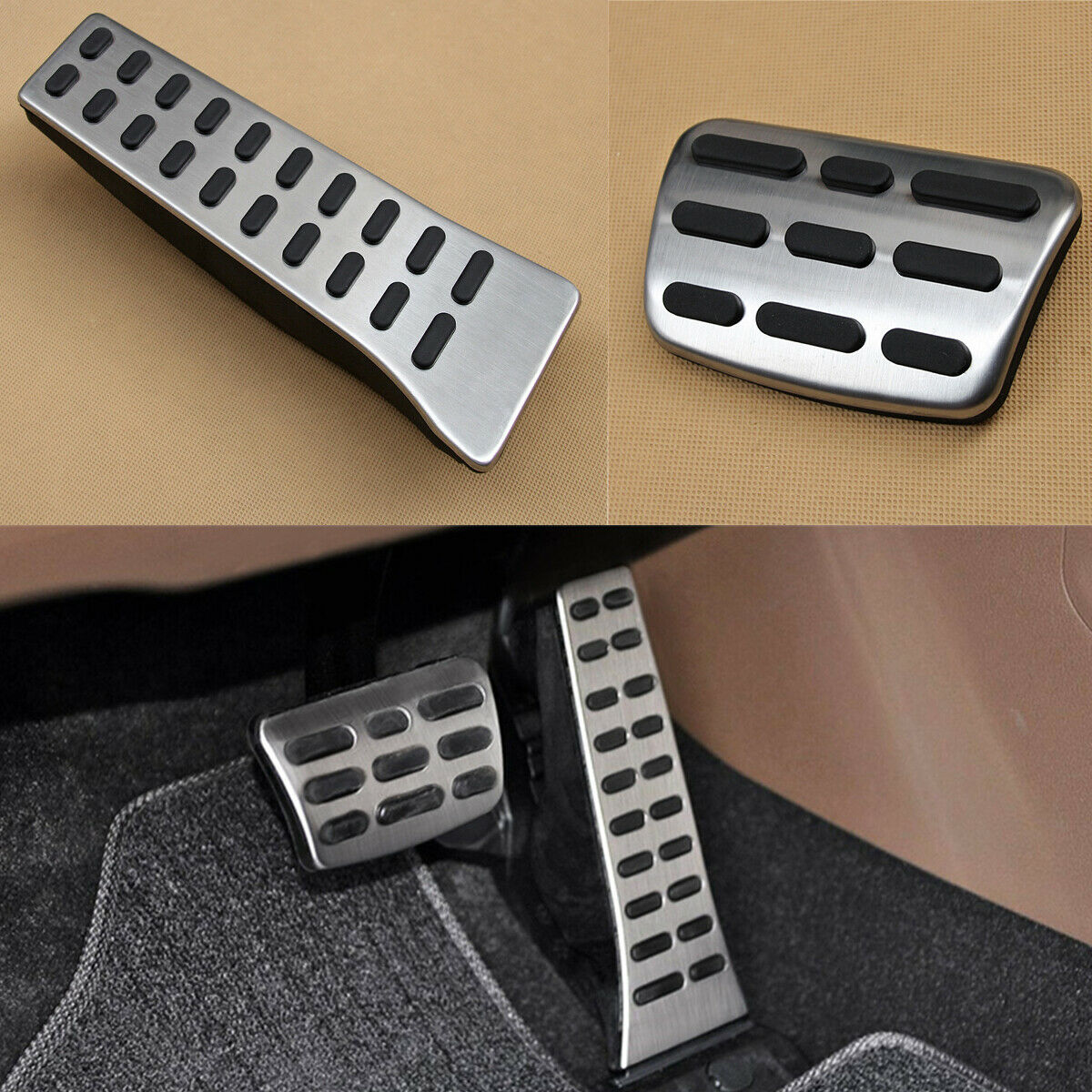 Car Gas/ Brake Pedal Cover Kit For Hyundai Tucson Kia Sorento/ Optima  2016-2020