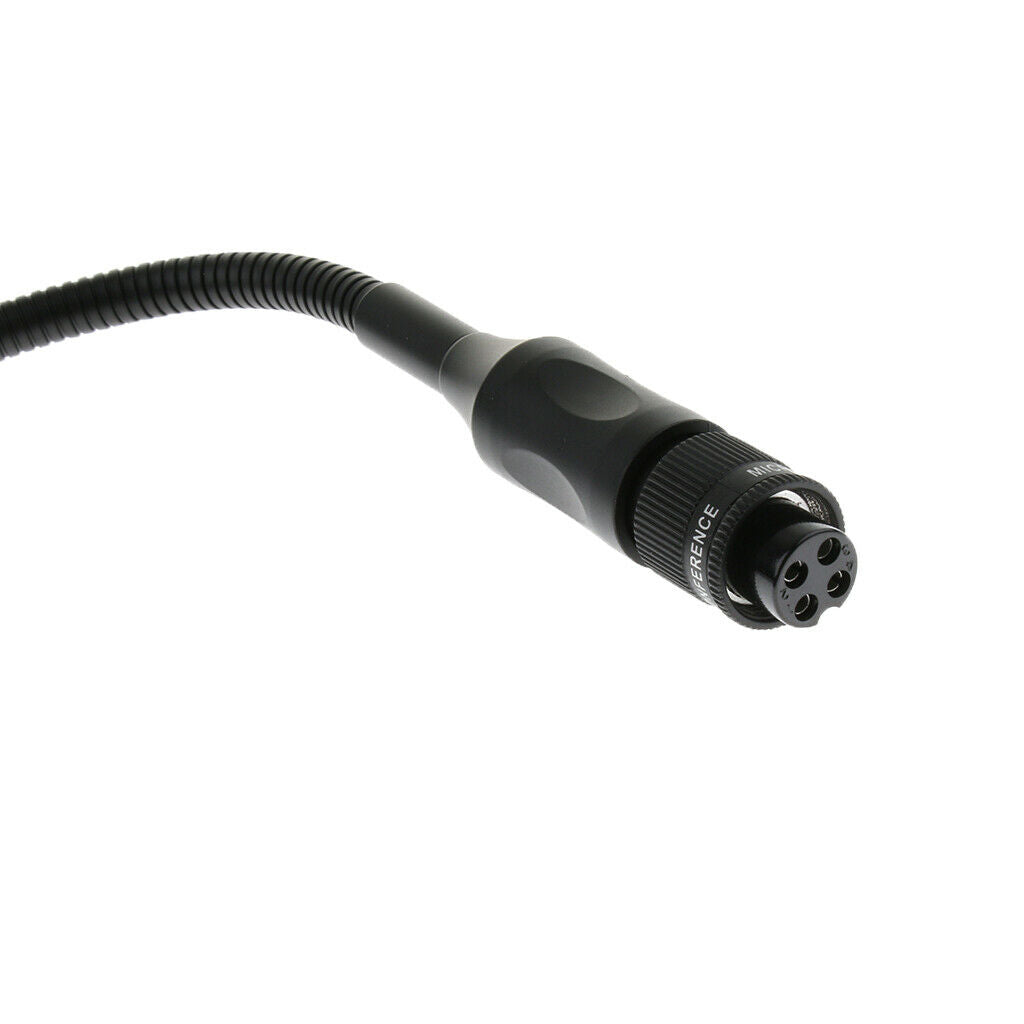 59cm Adjustable Condenser Mic Gooseneck with Microphone Foam Cover Set