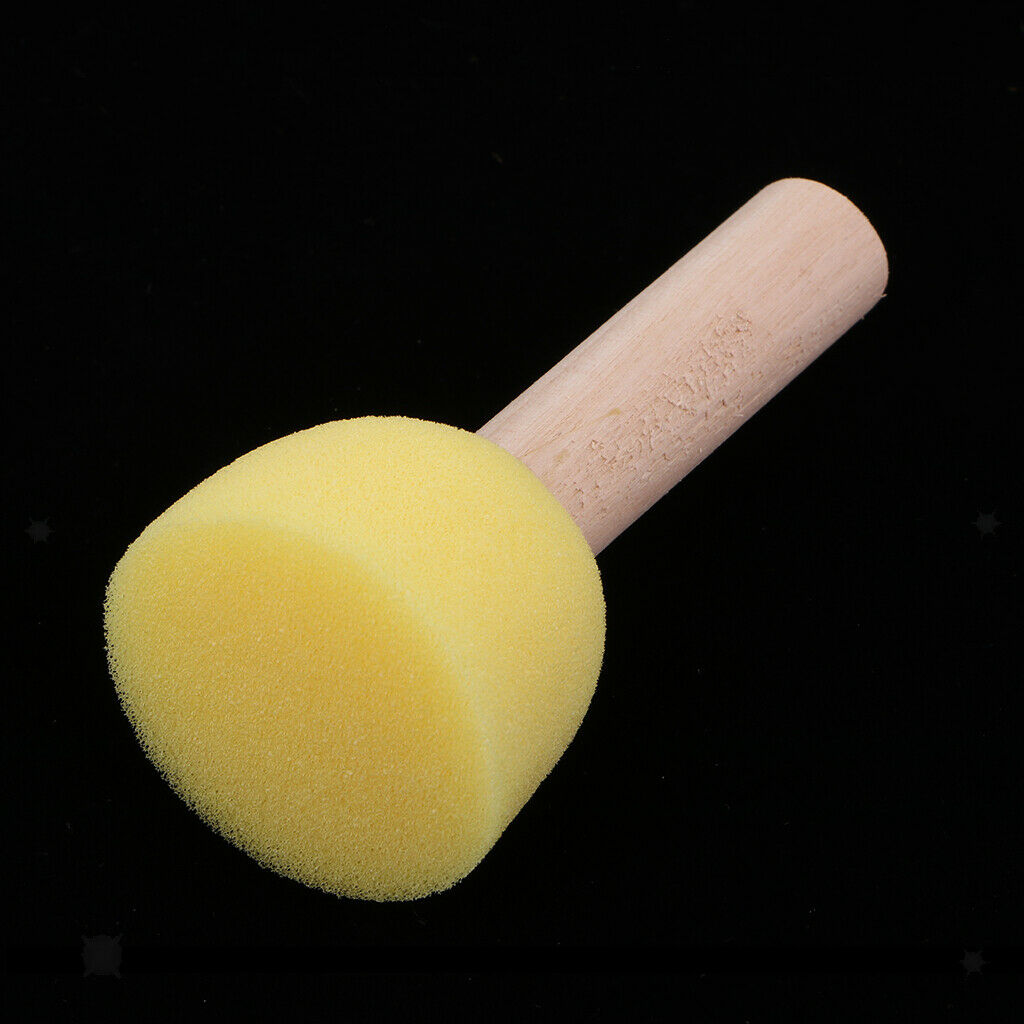 Prettyia 5pcs Kids Painting Sponge Foam Brushes Drawing Sponge Stippler