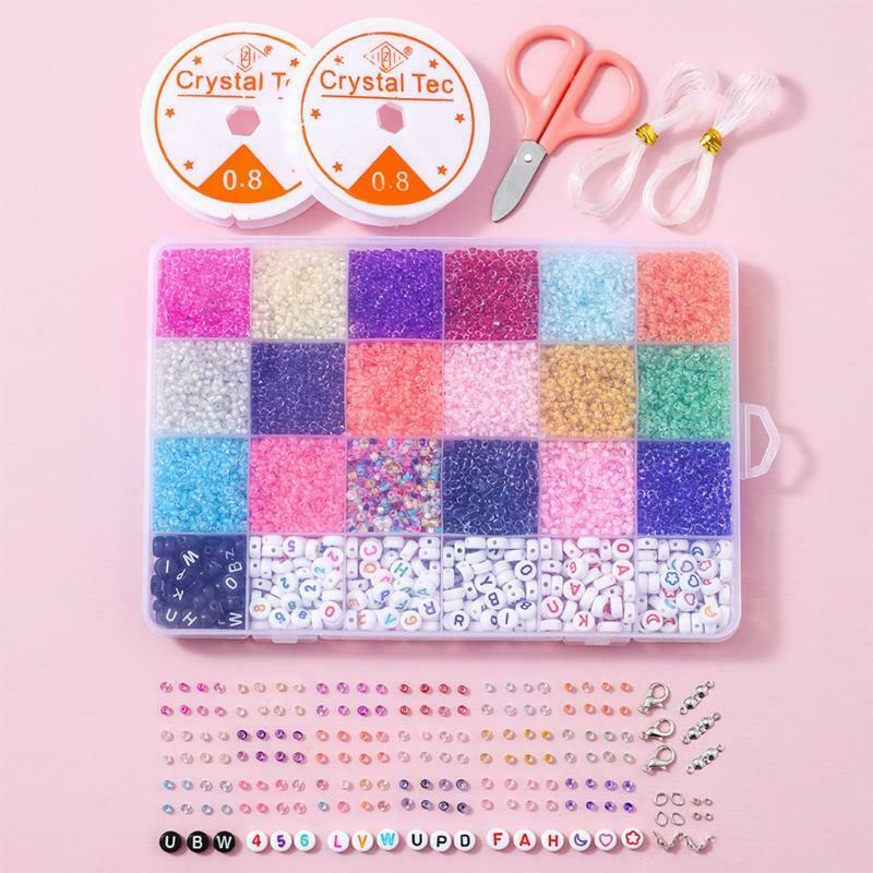 Alphabet Letter Acrylic Beading Spacer Beads for Jewelry Making DIY Bracelets