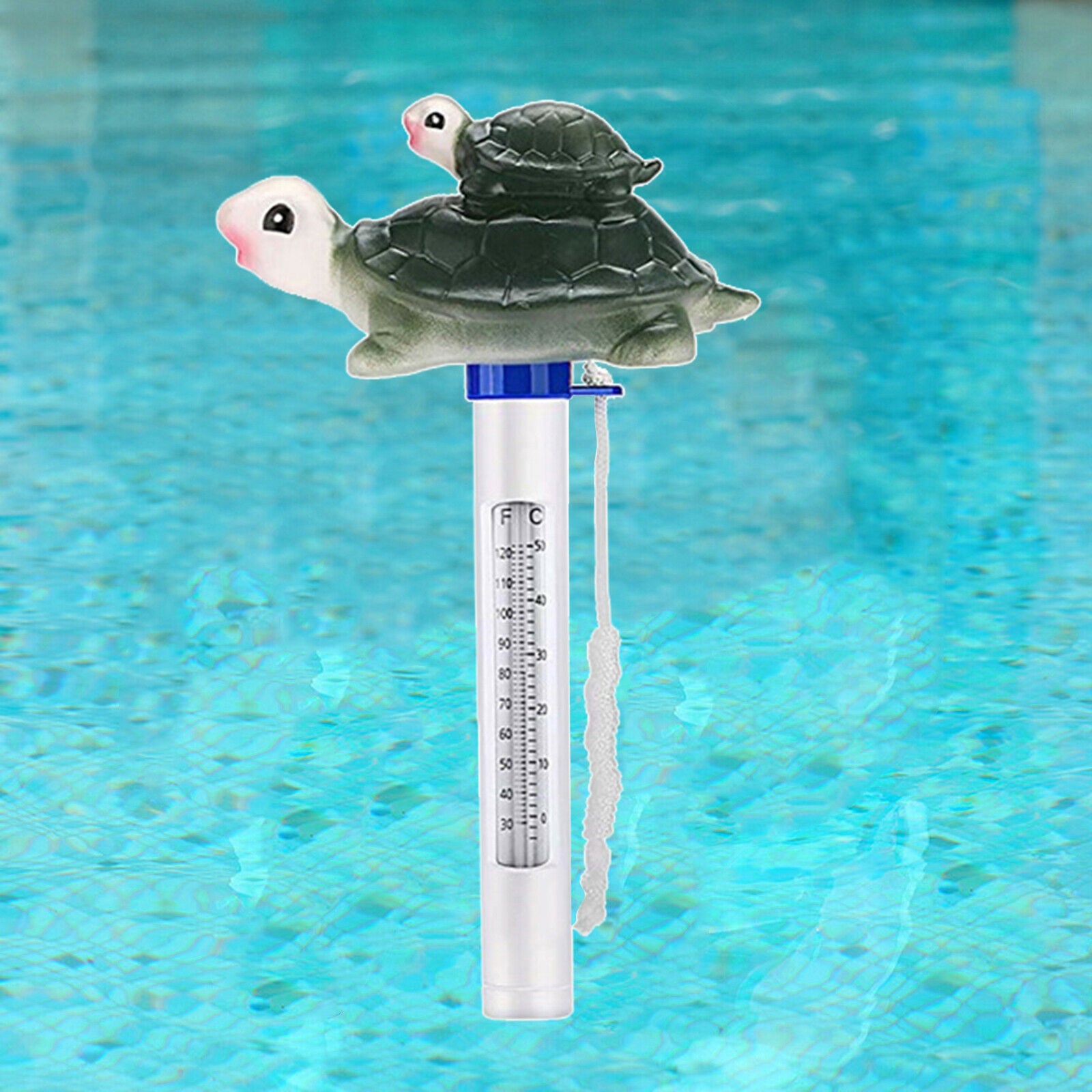 Cute Floating Swimming Pool Thermometer Household Water Temperature Gauge