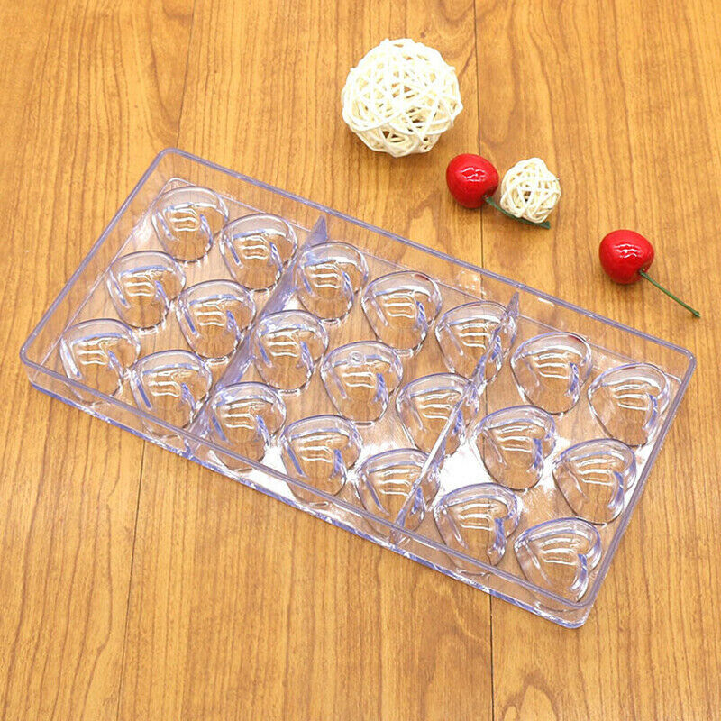 Transparent Plastic Acrylic Mold Chocolate Maker Polycarbonate Love die mouldSJ