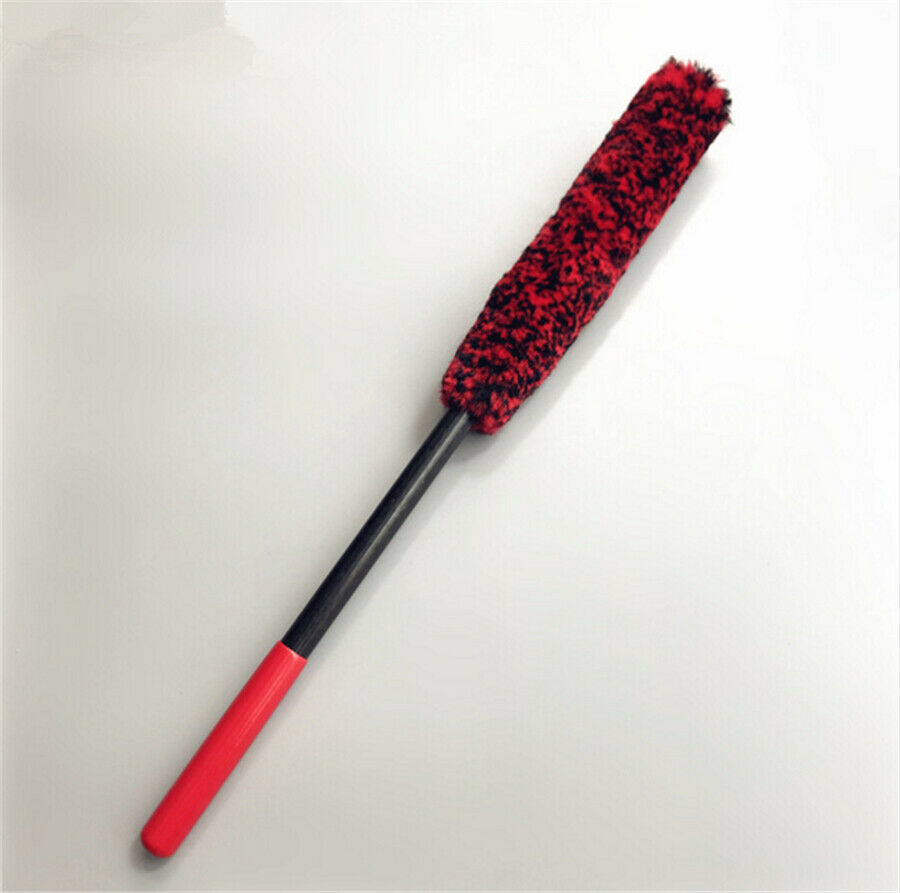 48CM Improved Version Strengthening Long Handle Premium Wool Wheel Brush