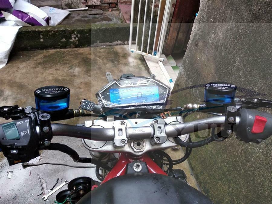 Motorcycle Speedometer Odo RPM Speed Fuel Gauge Kph Mph Water Temp Oil Meter