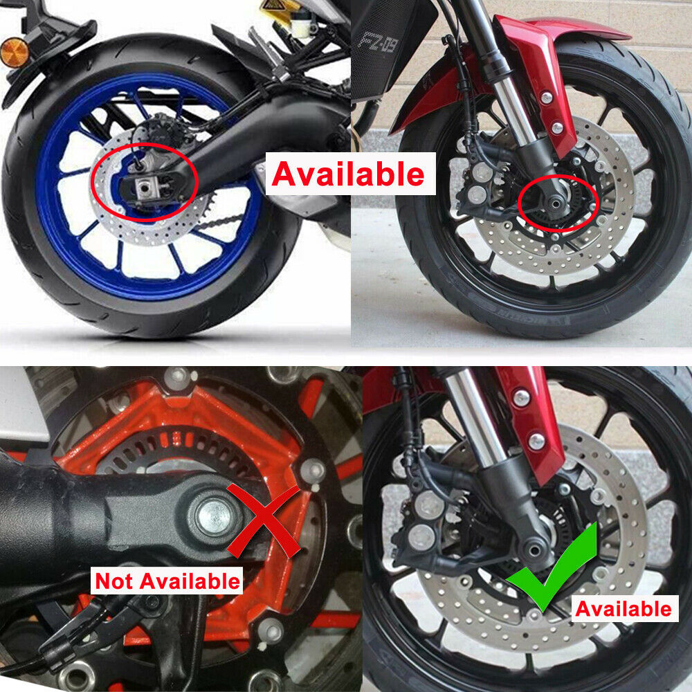 Front Rear Wheel Fork Slider Protector For YAMAHA MT-09/FZ-09 2017-2021 MT09