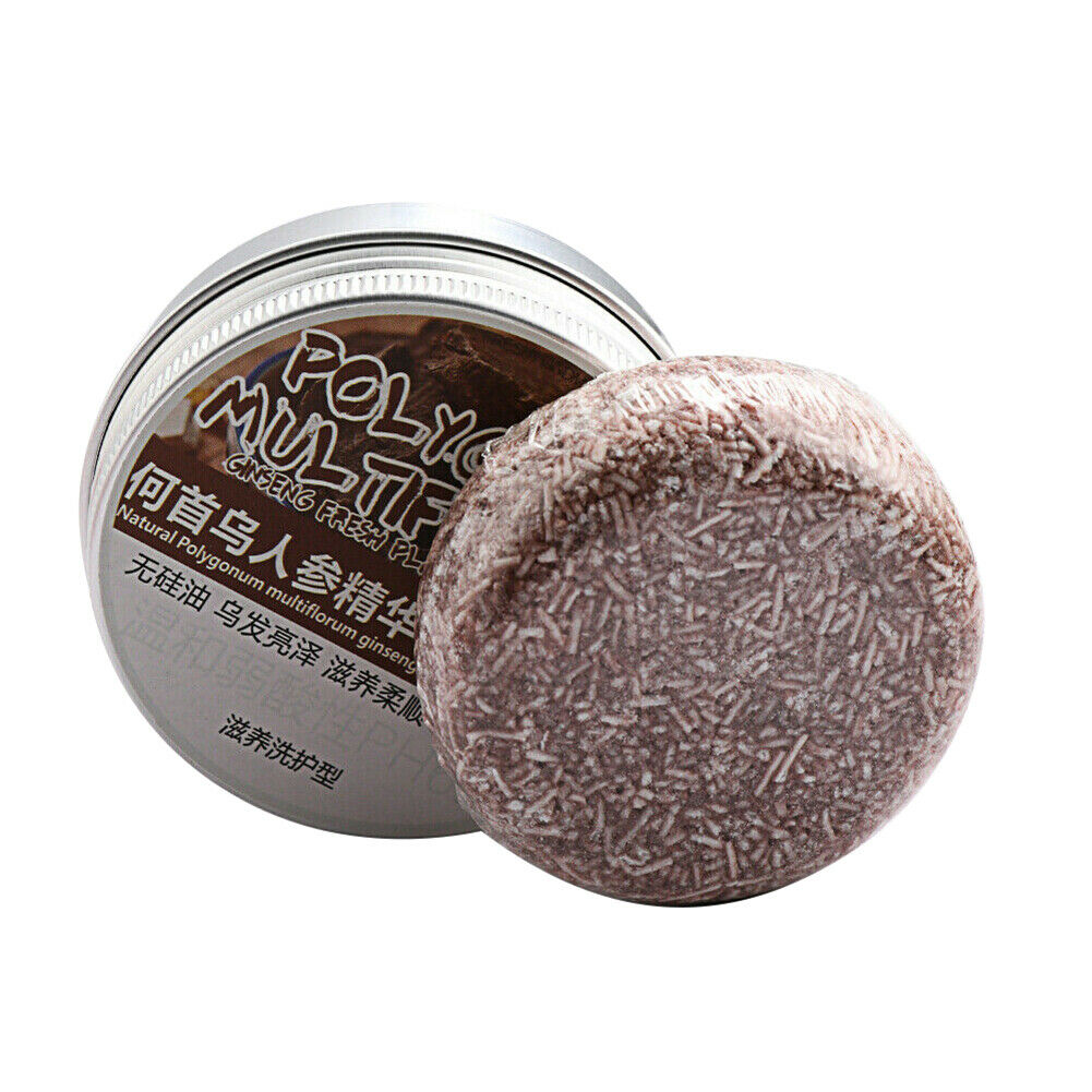 Hair Darkening Shampoo Bar Soap Hair Shampoo Hair Reverse Polygonum Essence