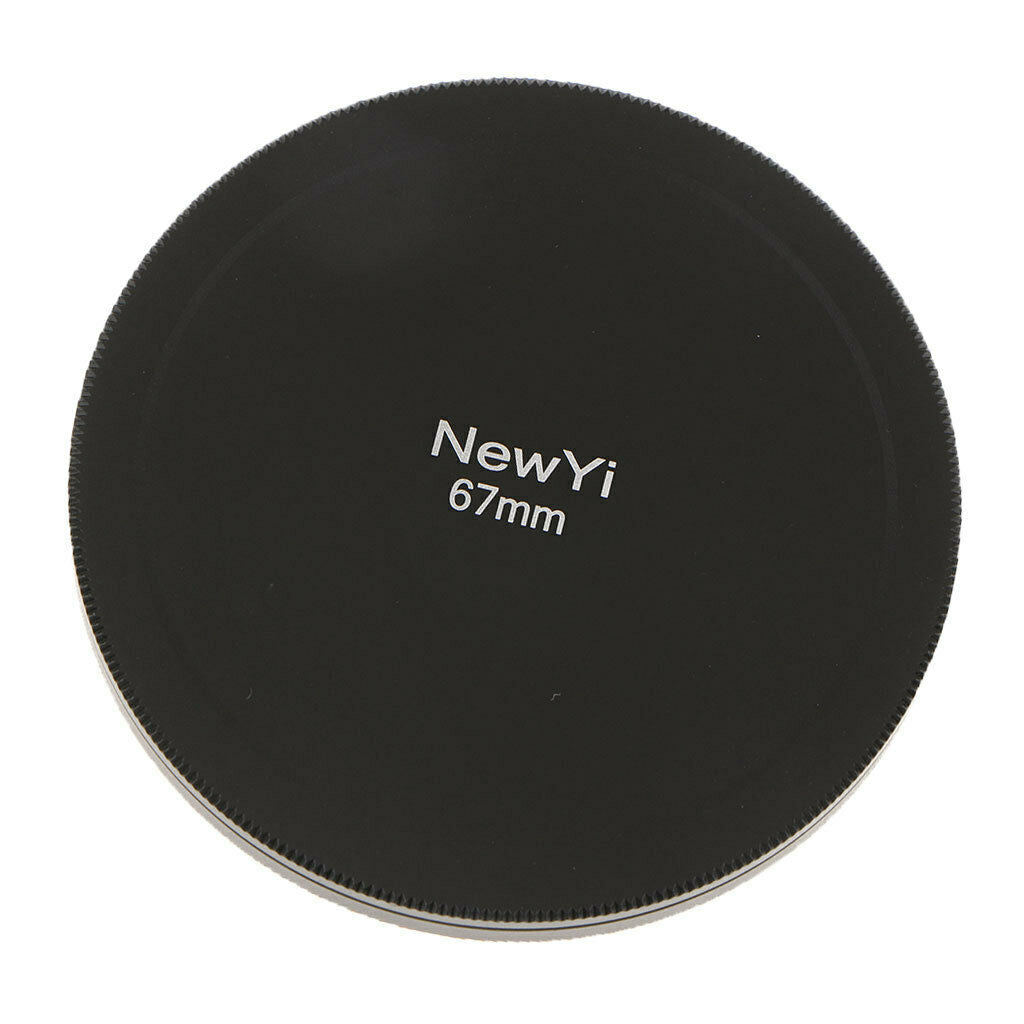 67mm UV CPL Lens Filter Protection Case Cover Box Storage   Metal Black .