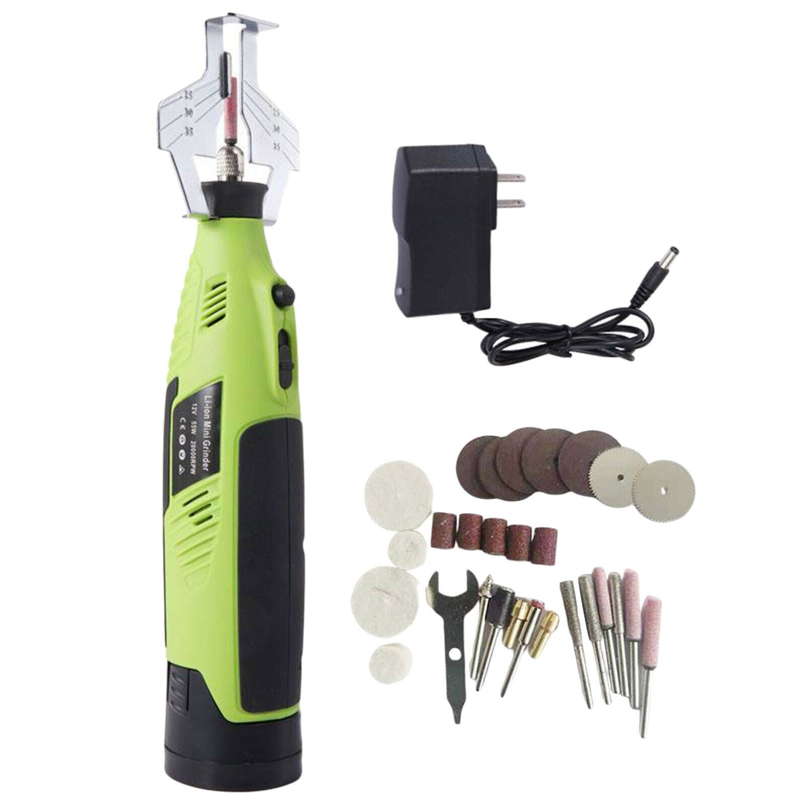 55W 20000RPM Chainsaw Sharpener Chain Saw Grinder File Tools Set Attachment