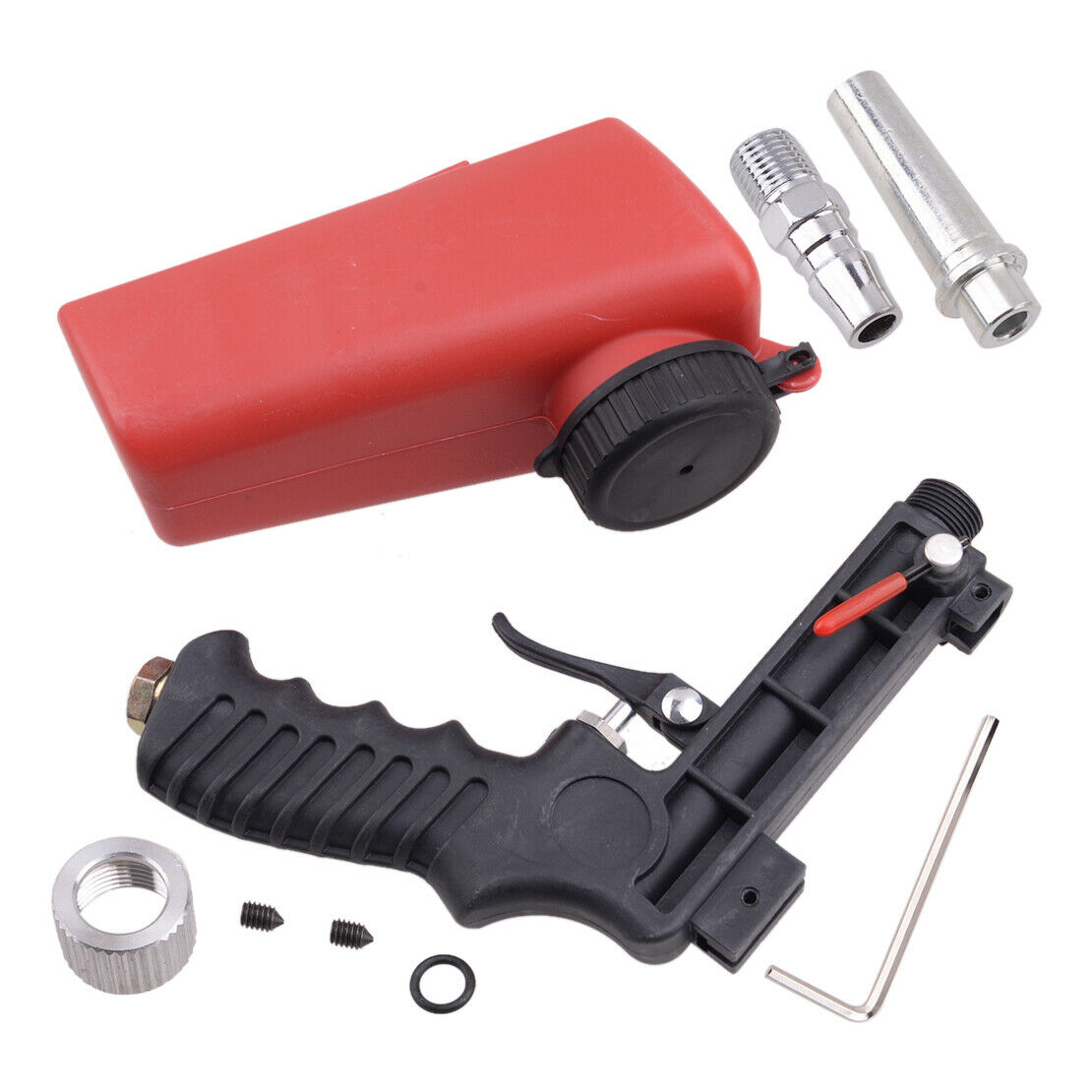 Pneumatic Sandblasting Gun Sandblaster Gun Remove Rust Sand Blaster Tool Hot