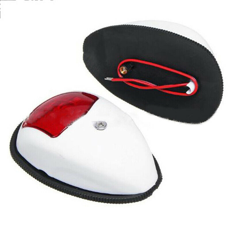 2X LED Navigation Light Signal Warning Lamp Signal Lamp For Marine Boat YachBDA